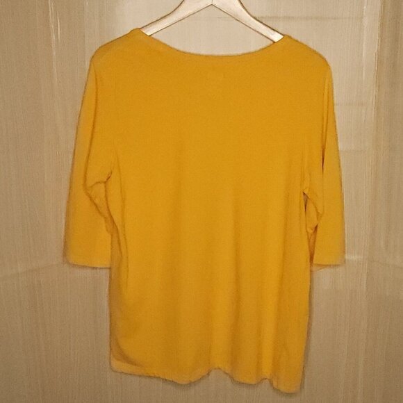 University Of Missouri Soffe Gold Elbow Length Vintage Look Top XL - Picture 2 of 5